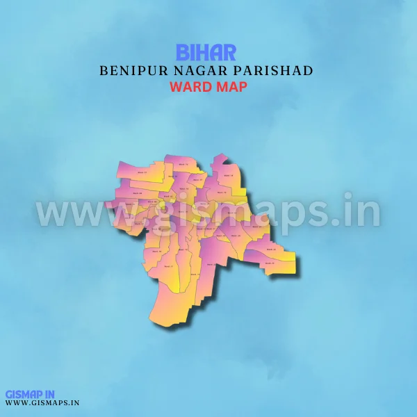 Benipur Nagar Parishad Ward Map